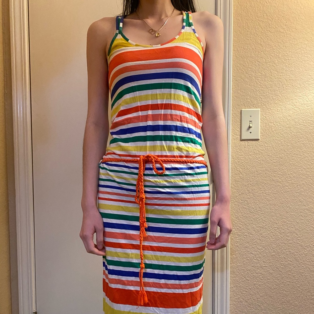Summer wrapped dress